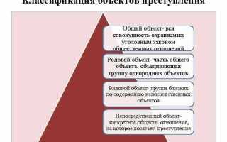Как определить родовой объект преступления