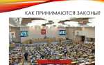 Разработка и принятие законов кто