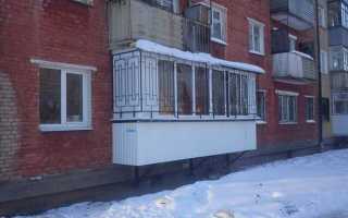 Как сделать балкон на первом этаже документы