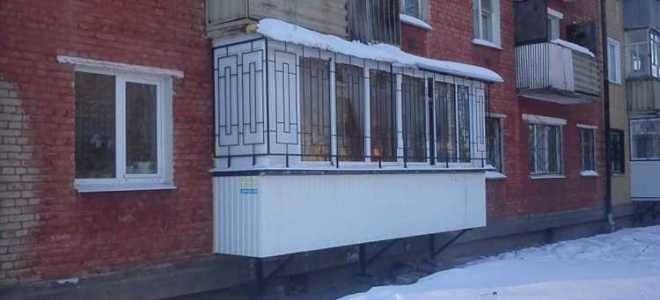 Как сделать балкон на первом этаже документы