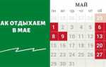 Сколько выходных будет в мае