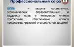 Что является целью создания профсоюзов