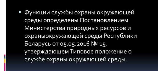 Какое действие не карается экологическим штрафом