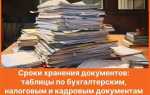 Как считать срок хранения документов 5 лет