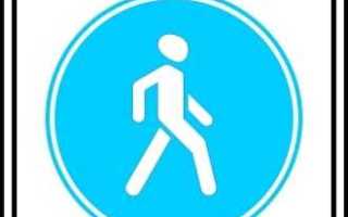 Что запрещено в зоне действия знака пешеходная зона