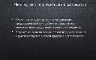 Чем отличается адвокат от юриста простыми словами