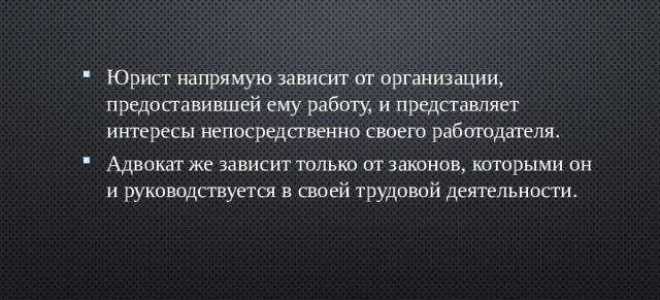 Чем отличается адвокат от юриста простыми словами
