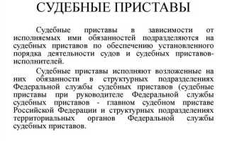 Идентификатор постановления судебных приставов что это