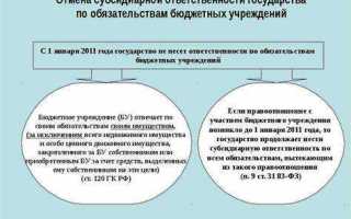 Что такое субсидиарная ответственность поручителя