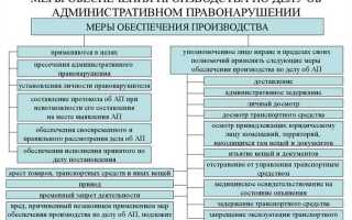 Что не относится к мерам обеспечения