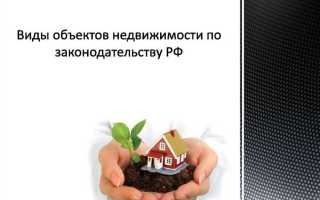 Тип объекта недвижимости что это