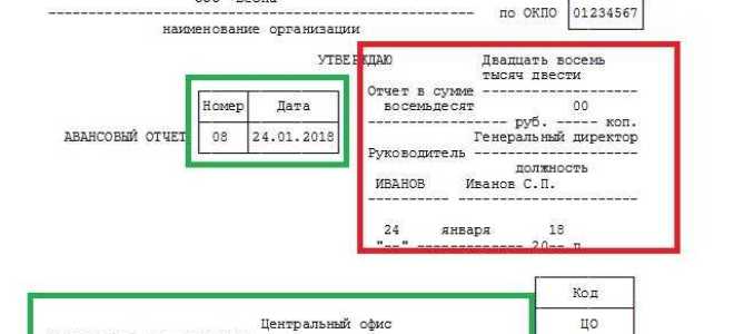 Как оформить авансовый отчет по командировке