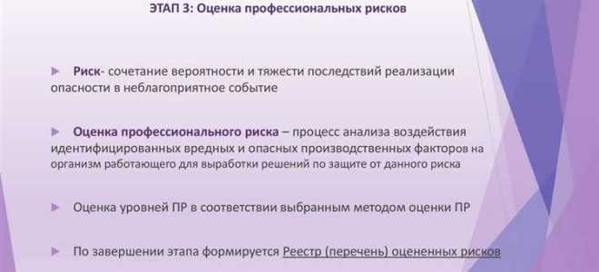 Что не входит в перечень мероприятий по управлению профессиональными рисками