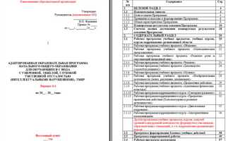 Какой раздел не включен в программу ноо