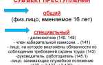 Должностное лицо как субъект преступления