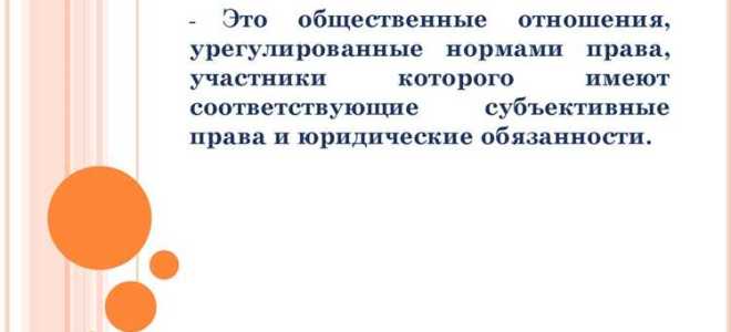 Какие виды правоотношений вы знаете