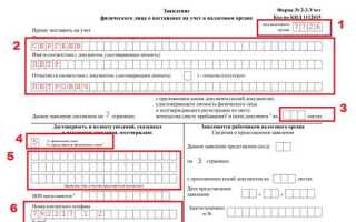 Как заполнять заявление на инн