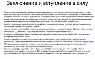 Какая международная конвенция регулирует подписание международных договоров