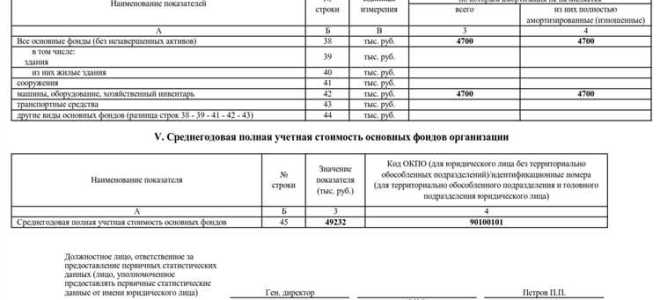 Как заполнить форму 11 статистика