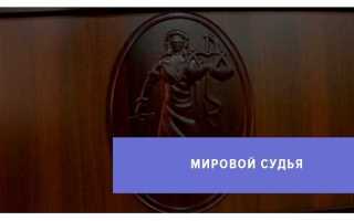 На сколько назначается мировой судья