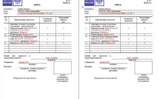 Какую ценность писать в описи на почте