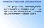 Произведение науки как объект интеллектуальной собственности