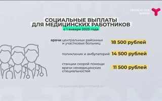 В чем заключается социальная поддержка медицинских работников