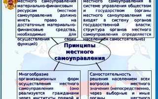 Органы местного самоуправления и муниципальные органы в чем разница