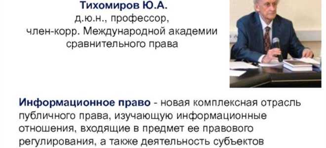 Информационный посредник как субъект информационного права