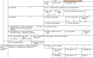 Какие из перечисленных граф дт не заполняются в рф