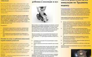 Что входит соцпакет для инвалидов 2 группы