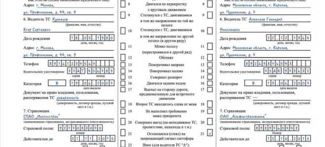 Что такое извещение о дтп