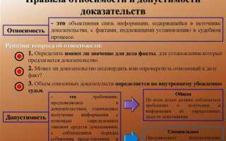 Случаи в которых суд вправе признать доказательство допустимым