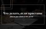 Что делать если приставы списали социальную выплату