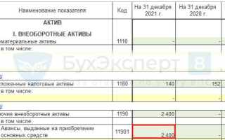 Авансы выданные какой счет бухгалтерского учета