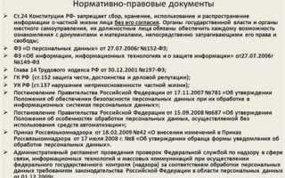 В какой орган подается уведомление об обработке персональных данных