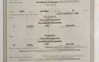 Код подразделения в свидетельстве о рождении где смотреть