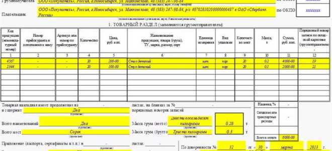 Ттн когда оформляется когда нет