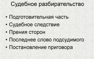 Что такое перерыв в судебном заседании