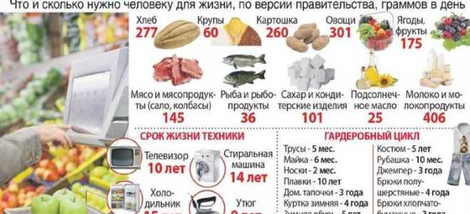 Как часто меняется прожиточный минимум