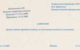 Что делать если трудовую не отдают