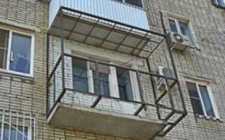 Расширение балкона без разрешения на сколько можно по закону