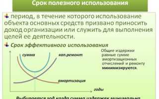 Срок полезного использования квартиры как основного средства