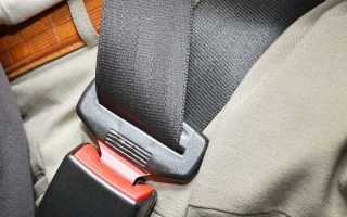 Как должен быть пристегнут ремень безопасности в пдд