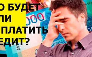 Что будет если не платить рассрочку