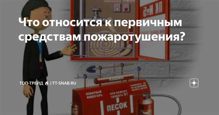 Требования к размещению и доступности первичных средств пожаротушения