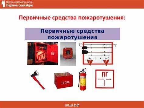 Порядок проверки и обслуживания первичных средств пожаротушения
