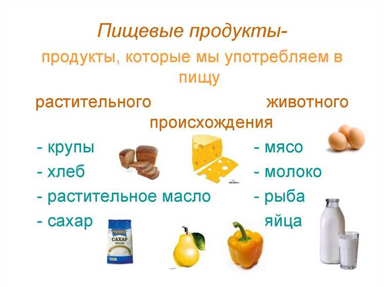 Примеры продукции, подлежащей обязательной сертификации как пищевой товар