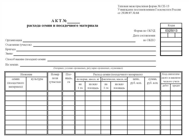 Типичные ошибки при заполнении формы СП 13 и способы их устранения