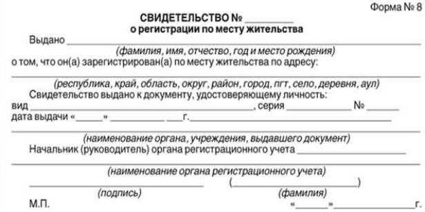 Влияние фиктивной регистрации на получение социальных услуг